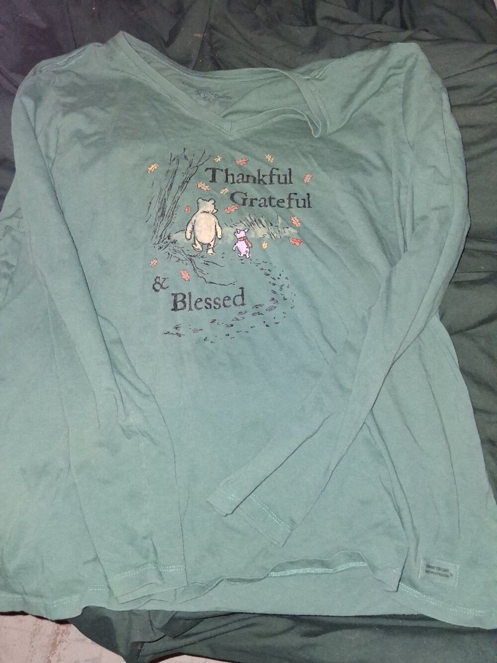 Life is Good Winnie the Pooh Long Sleeve Shirt